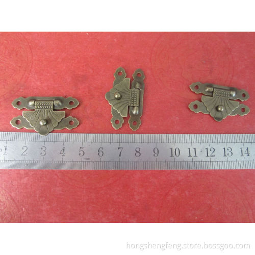 Factory Supply Small Metal Anti-Brass Color Box Latches